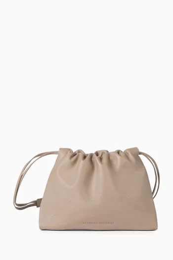 حقيبة بي سي دو جلد عجل