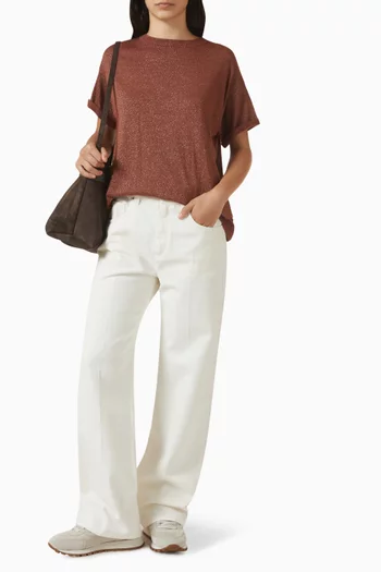 Lightweight Sweater in Cashmere-silk