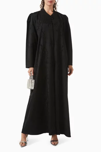 Bead-embellished Abaya