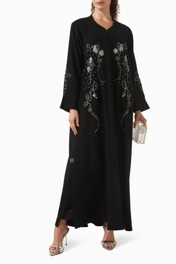 Bead-embellished Abaya