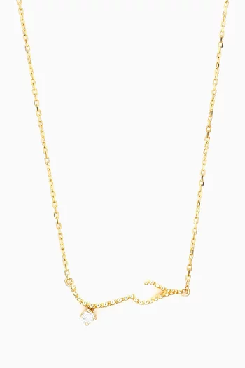 Love Diamond Necklace in 18kt Gold