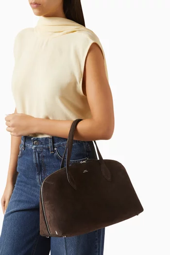 M Day Tote Bag in Suede