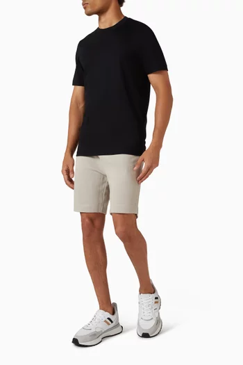 Logo Badge Shorts in Cotton-terry