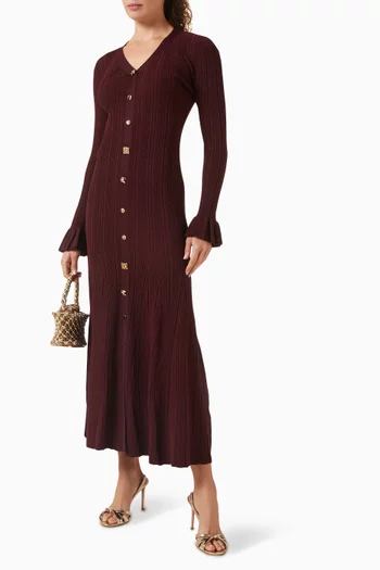 فستان متوسط الطول