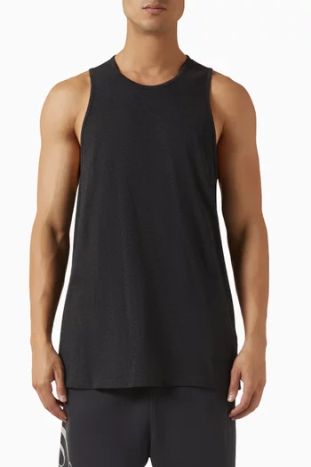 Embroidered Essentials Tank Top in Cotton-blend