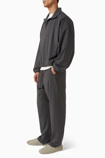 Relaxed Track Pants in Tech Nylon