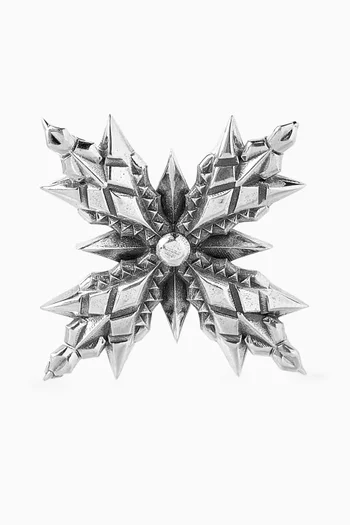 Stella Ventis Star Brooch in Sterling Silver