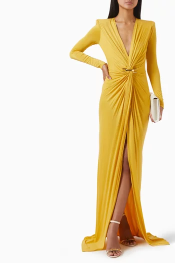 Draped Dress in Jersey