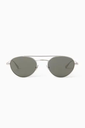 Aviator Sunglasses in Metal
