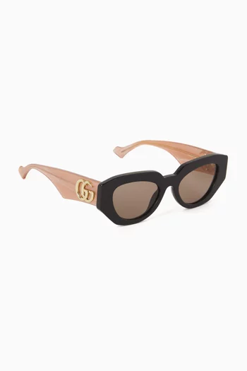 Cat-eye Sunglasses in Acetate