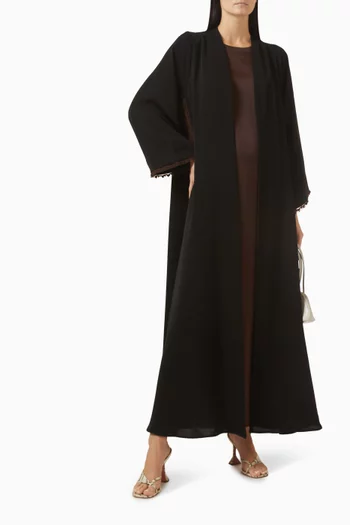 Embroidered Abaya Set