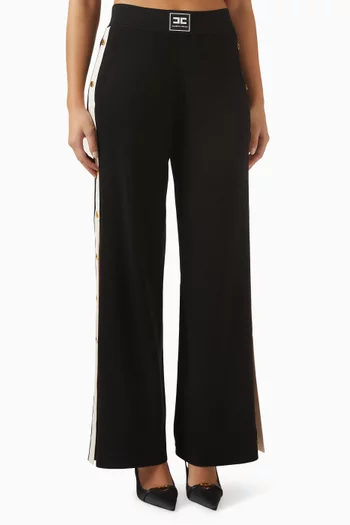 Knit Pants in Viscose Blend