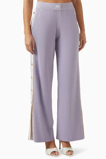 Knit Pants in Viscose Blend