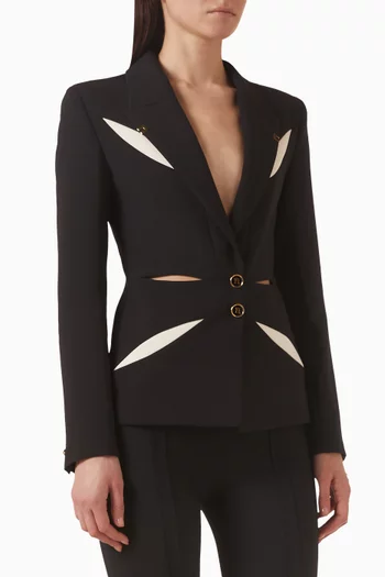 Cut-out Tailored Blazer