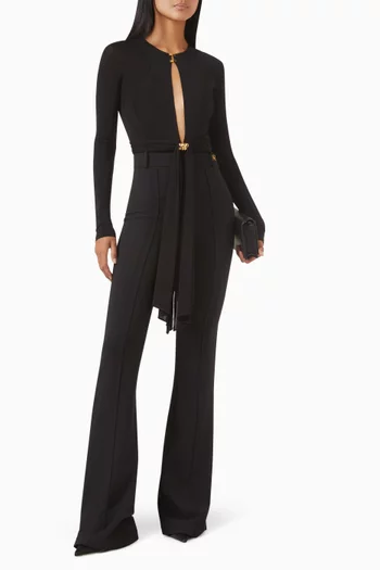 Front-keyhole Bodysuit in Jersey