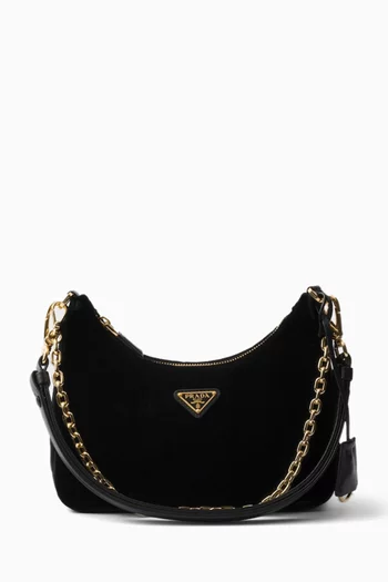 حقيبة هوبو ميني ري اديشن مخمل