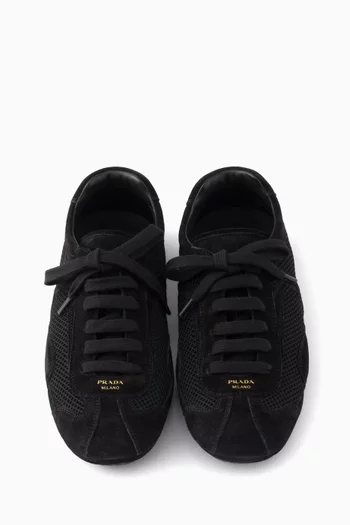Montecarlo Sneakers in Suede & Mesh