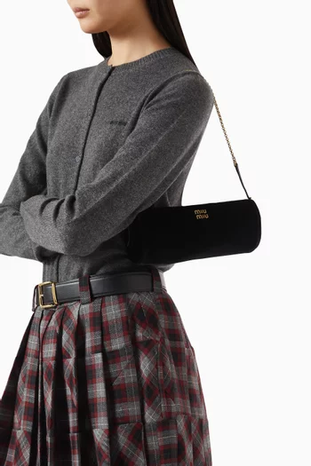 حقيبة صغيرة مخمل