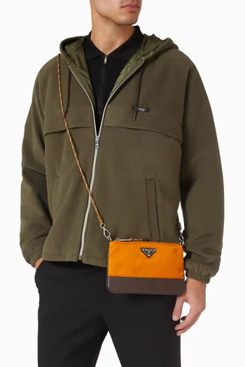 Speedrock Smartphone Case in Re-Nylon & Leather