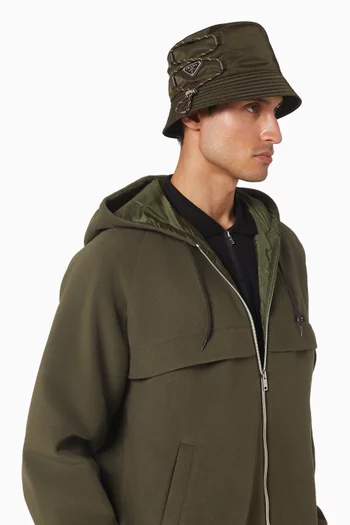 قبعة باكيت سبيد روك نايلون معاد تدويره