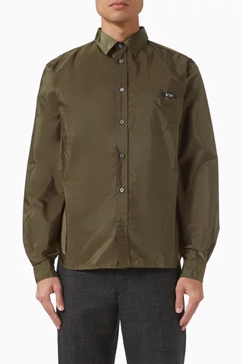 Long-sleeved Shirt in Re-Nylon