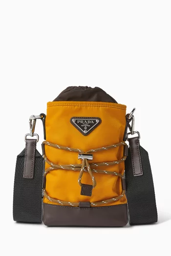 Speedrock Smartphone Case in Re-Nylon & Leather