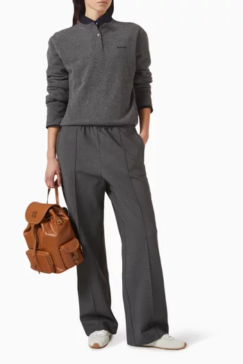 Logo Sweater in Cashmere