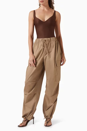 Body Core Sculpt Plunge Bodysuit
