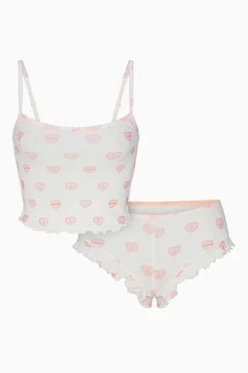 طقم بيجاما كاميسول بونتيل