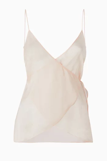 Romance Wrap Cami Top