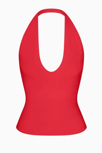 Smooth Layers Halter Top