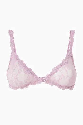 Stretch Lace Triangle Bralette