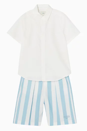 Short-sleeve Shirt in Cotton