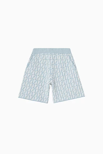 FF Logo Shorts in Knit