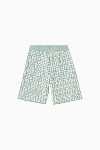 FF Logo Shorts in Knit
