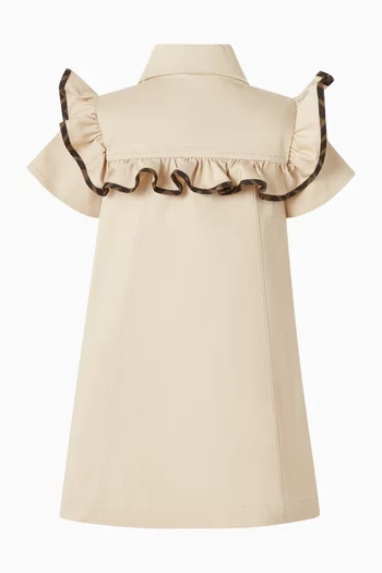 فستان بنقشة حرفي FF جاكار