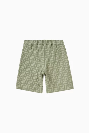 All-over Logo-print Shorts
