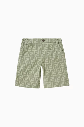 All-over Logo-print Shorts