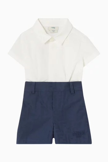 رومبر بتصميم بدلة قطن