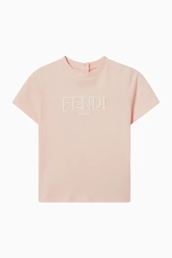 Logo T-shirt in Cotton