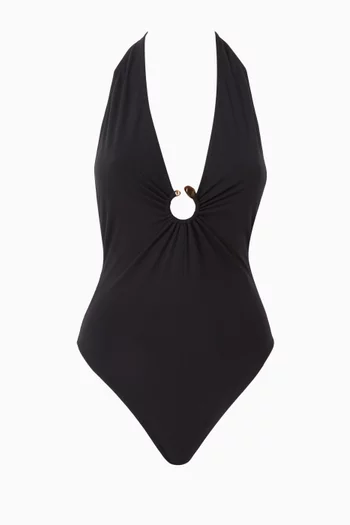 Milos Ring Halter One-piece Swimsuit