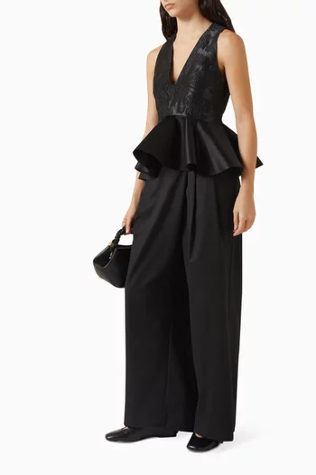 بلوزة بحافة على شكل جرس ستان كلوكيه