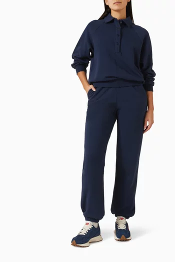 Collared Elle Polo Shirt in Cotton