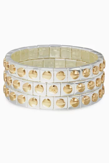The Stud Bracelet, Set of 3
