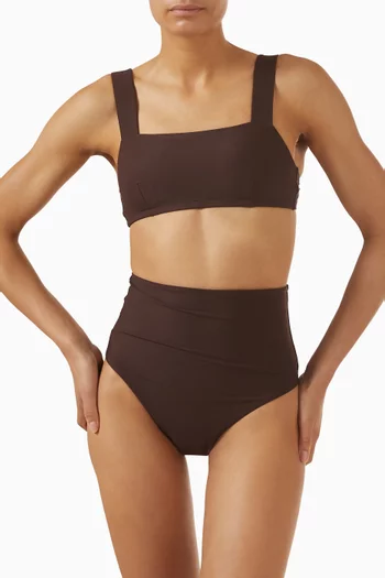 قطعة بيكيني سفلية فيث من قماش سكالبتر