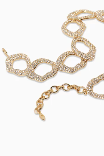 Nala Choker in 24kt Gold-plated Metal