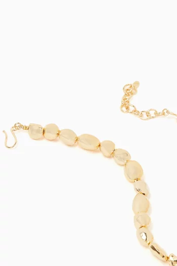 Kai Necklace in 24kt Gold-plated Metal