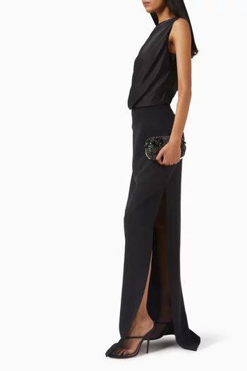 Constanza One-shoulder Maxi Dress