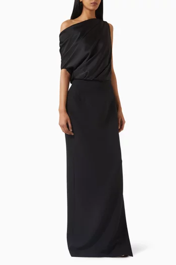 Constanza One-shoulder Maxi Dress