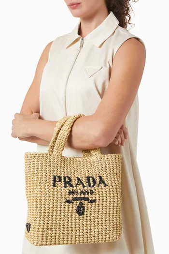 Small Tote Bag in Crochet